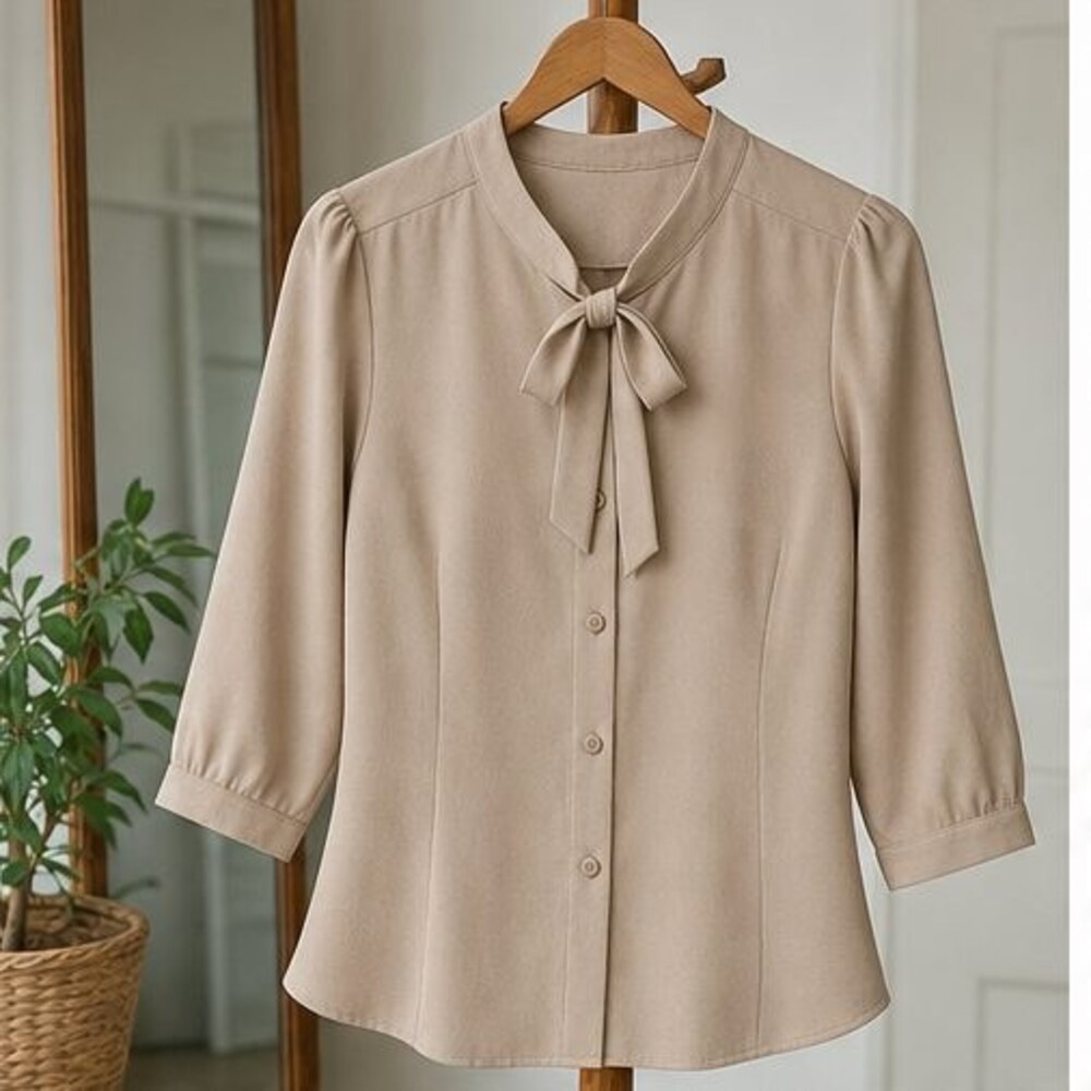 Sand Wrap Blouse